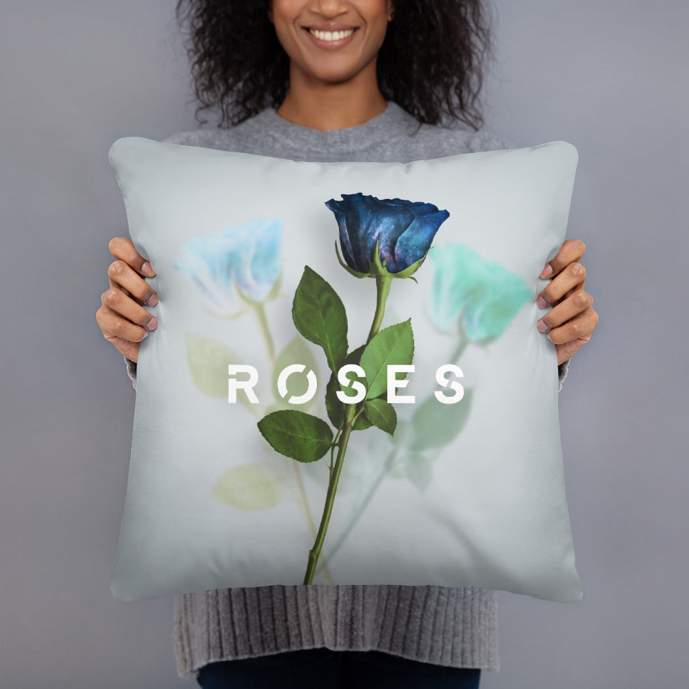 Roses Throw Pillow