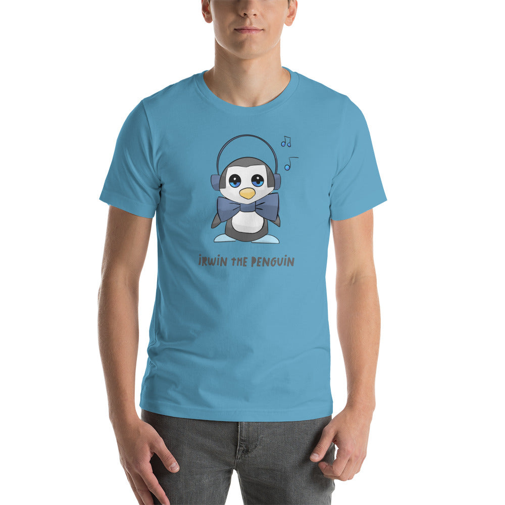 Irwin The Penguin Adult's T-Shirt