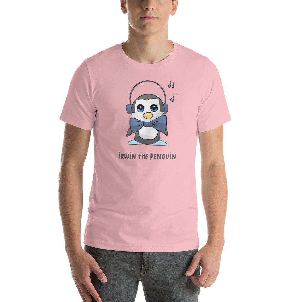 Irwin The Penguin Adult's T-Shirt