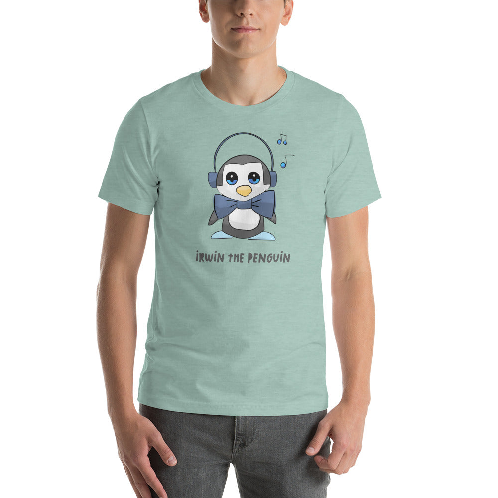 Irwin The Penguin Adult's T-Shirt