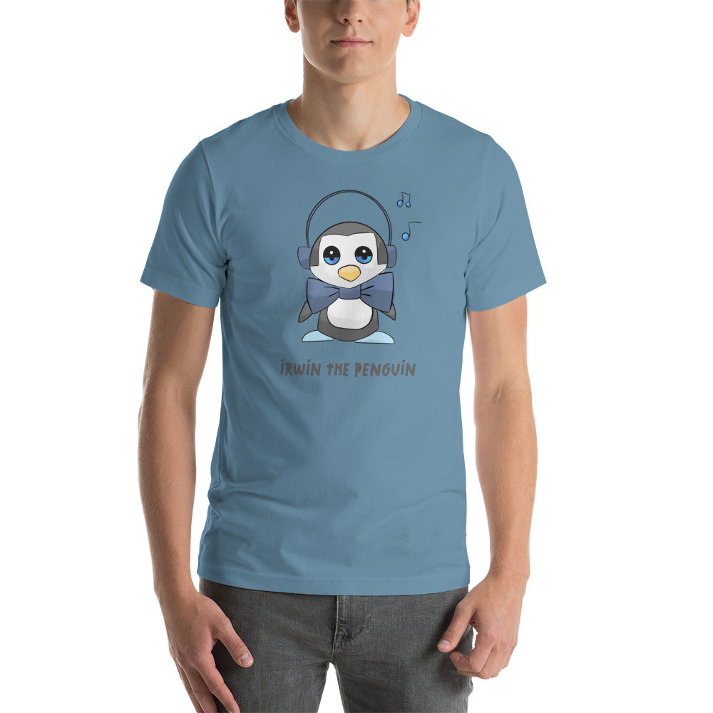 Irwin The Penguin Adult's T-Shirt